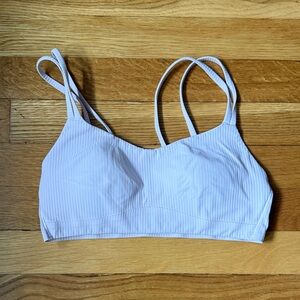 Lululemon Athletica Light Pink Strappy Bralette